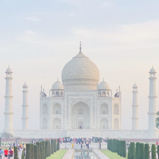 Taj Mahal on private India tour.