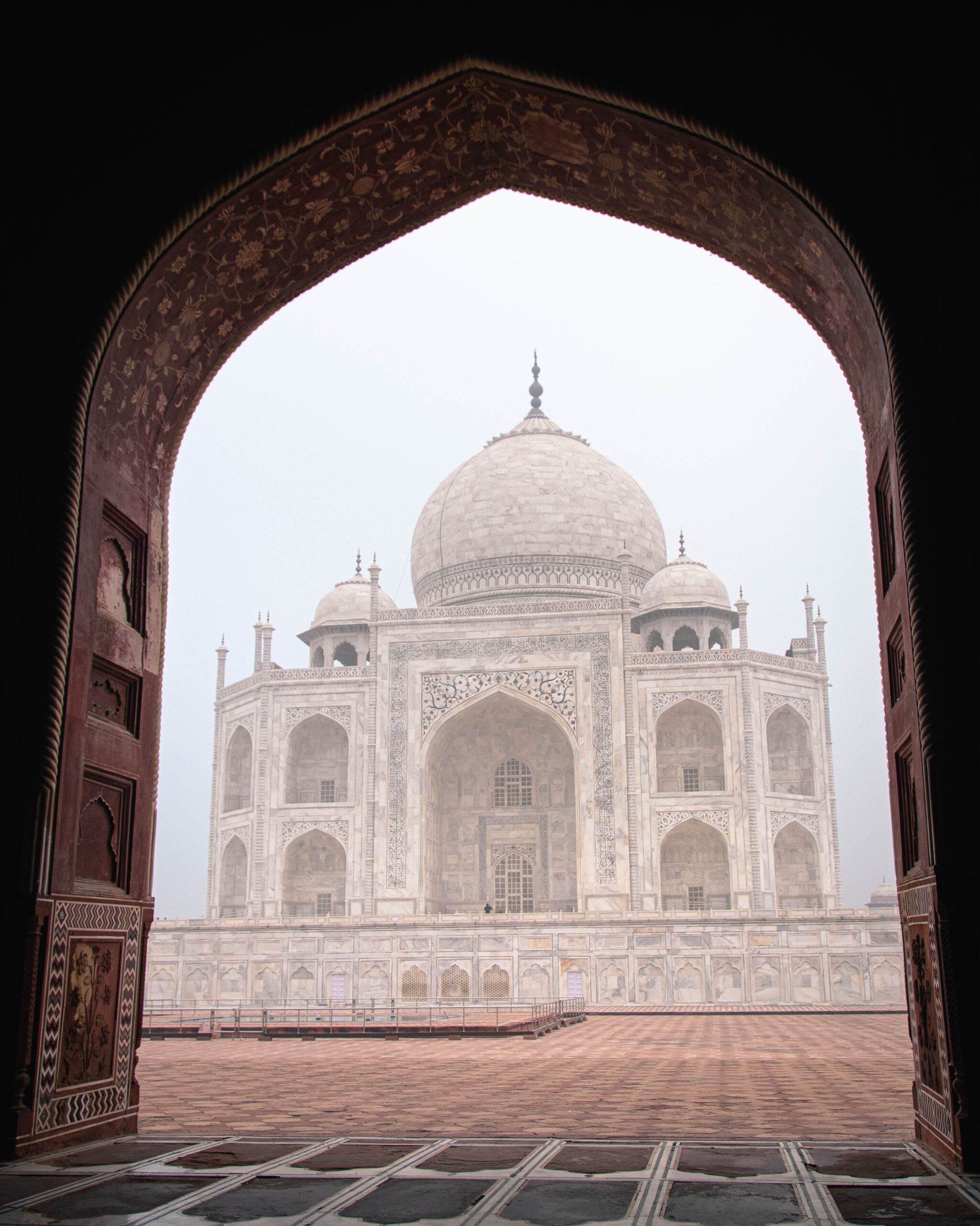 Taj Mahal on private India tour.