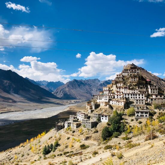 Key Monastery on private India tour.