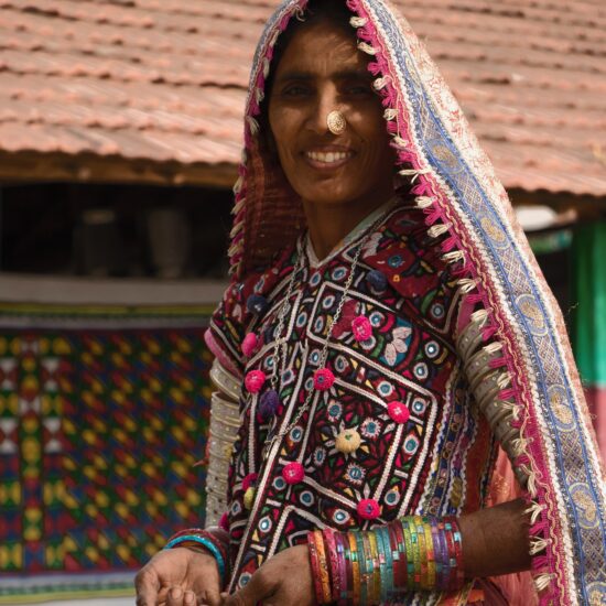 Rajasthani village woman on private India tour.